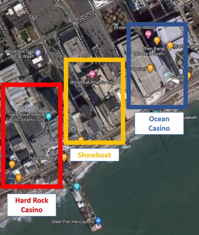 Cozysuites Seaside Condo 2Br3Ba Condo Showboat Atlantic City Dış mekan fotoğraf